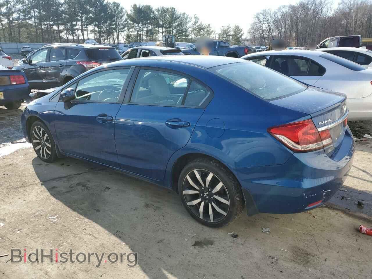 2015 HONDA CIVIC - VIN: 2HGFB2F91FH527721 - Фото 2