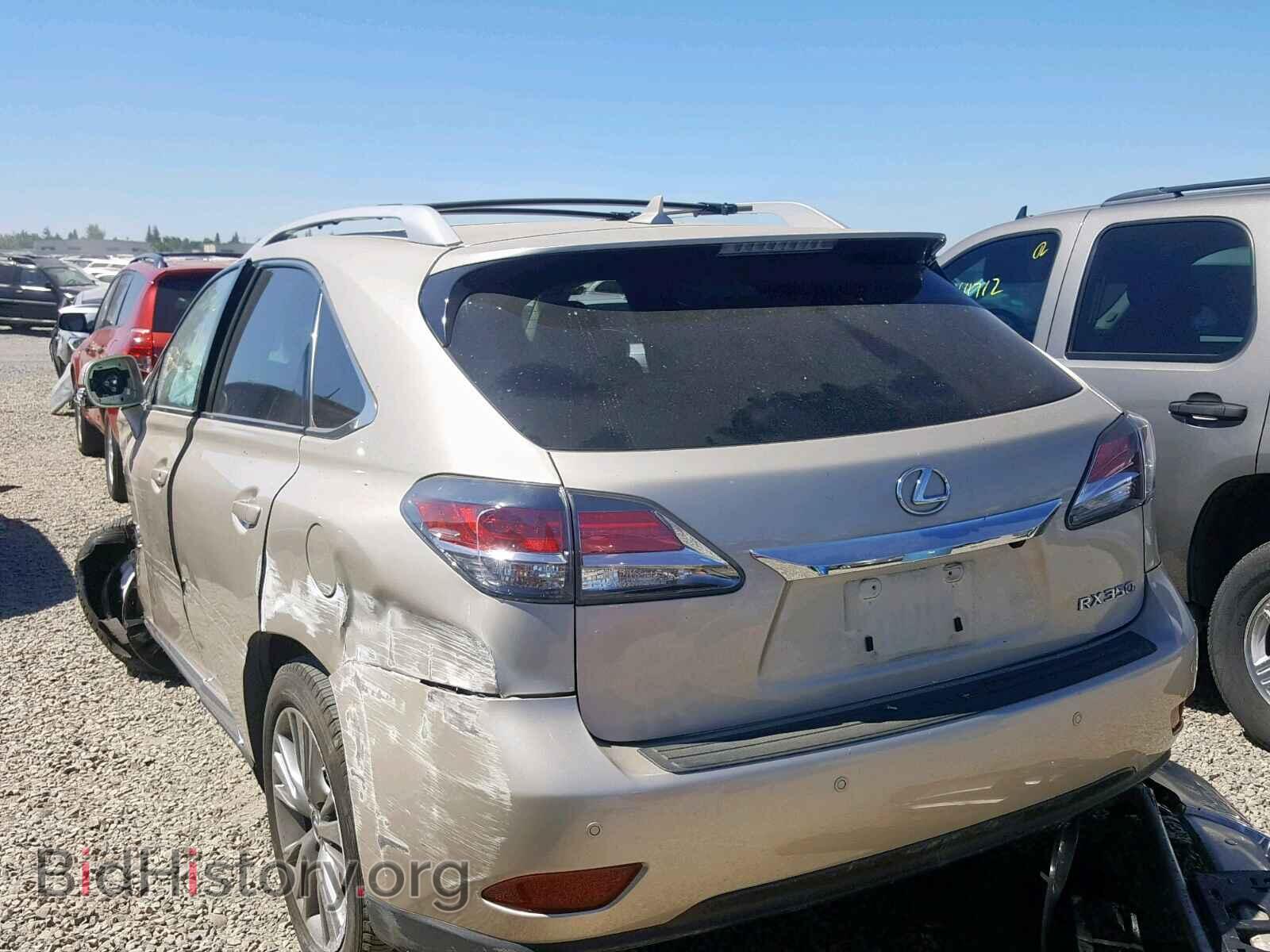 2013 LEXUS RX 350 - VIN: 2T2BK1BAXDC199032 - Фото 3
