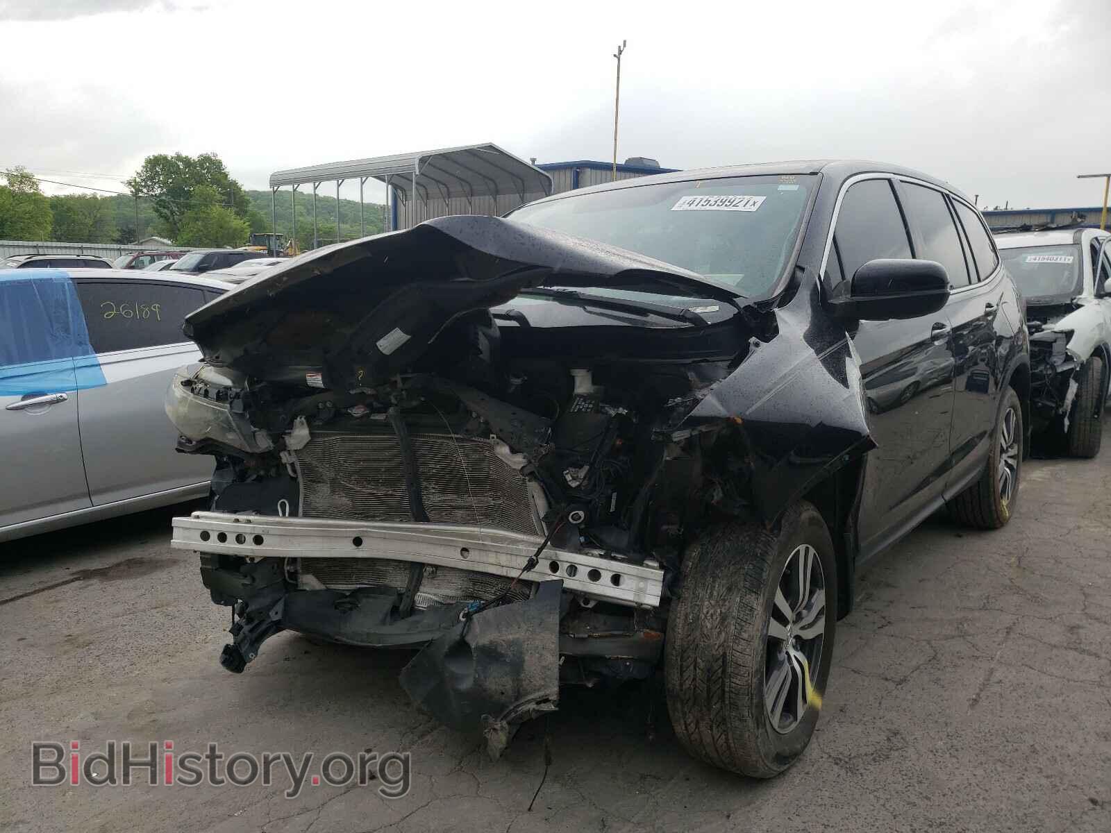 2016 HONDA PILOT - VIN: 5FNYF5H56GB033644 - Фото 2