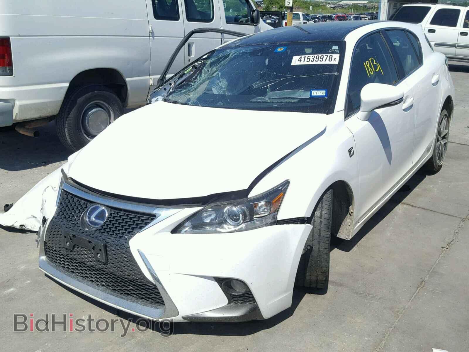 2017 LEXUS CT 200 - VIN: JTHKD5BHXH2294325 - Фото 2