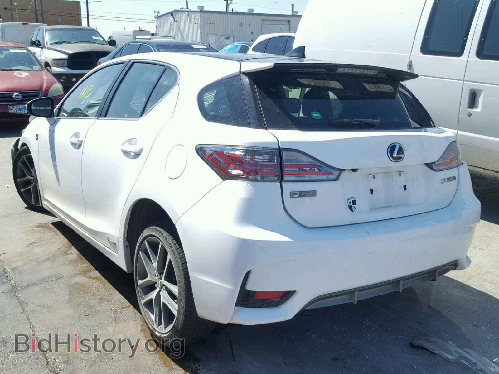 2017 LEXUS CT 200 - VIN: JTHKD5BHXH2294325 - Фото 3