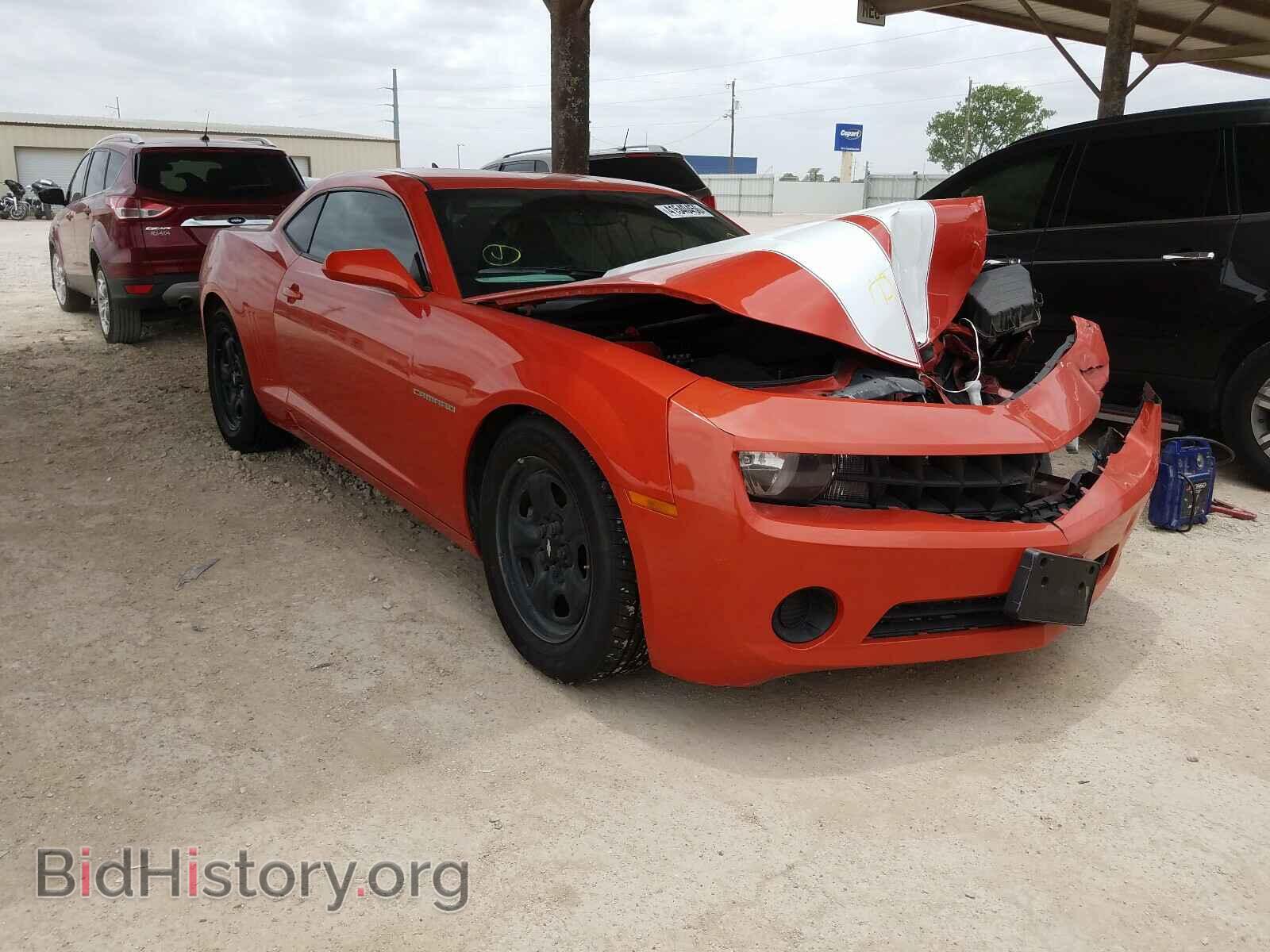 Photo 2G1FA1E38D9184138 - CHEVROLET CAMARO 2013