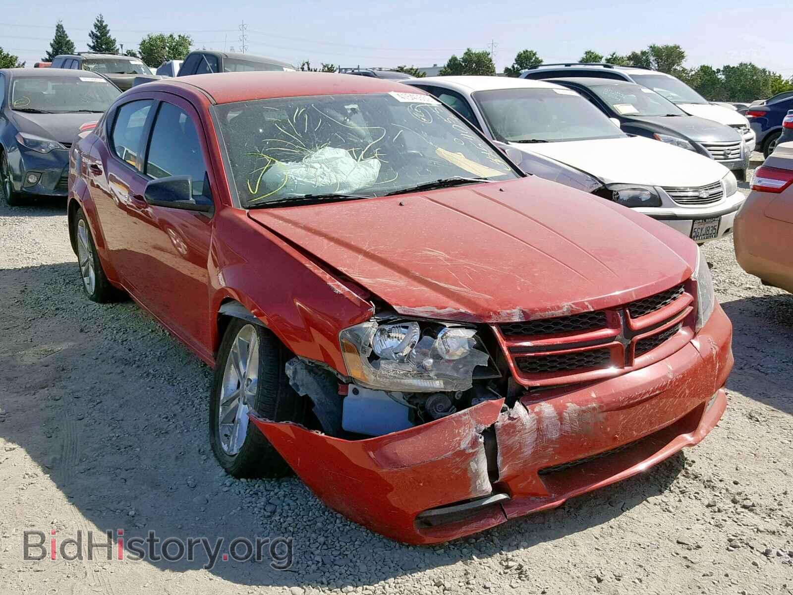 Photo 1C3CDZAB4EN193547 - DODGE AVENGER 2014