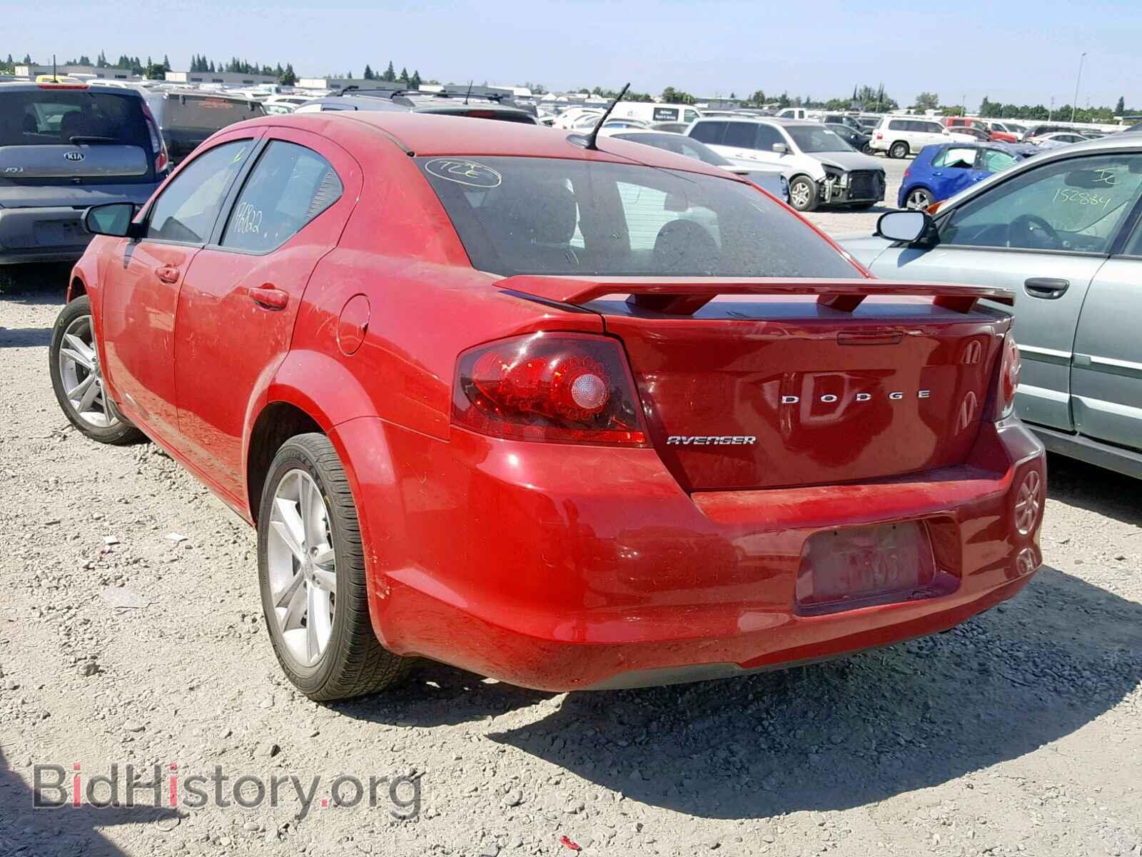 2014 DODGE AVENGER - VIN: 1C3CDZAB4EN193547 - Фото 3