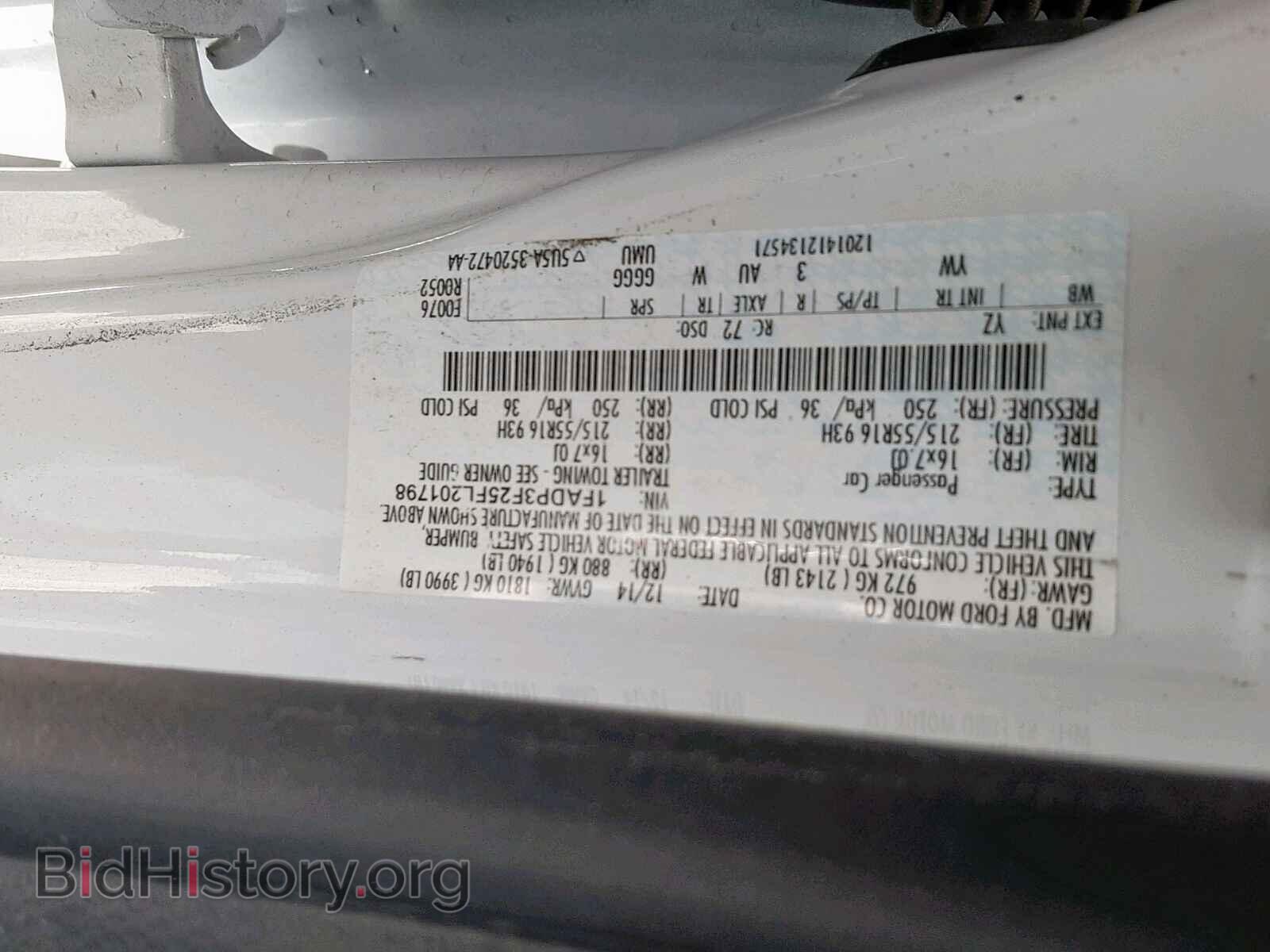 2015 FORD FOCUS SE - VIN: 1FADP3F25FL201798 - Фото 10