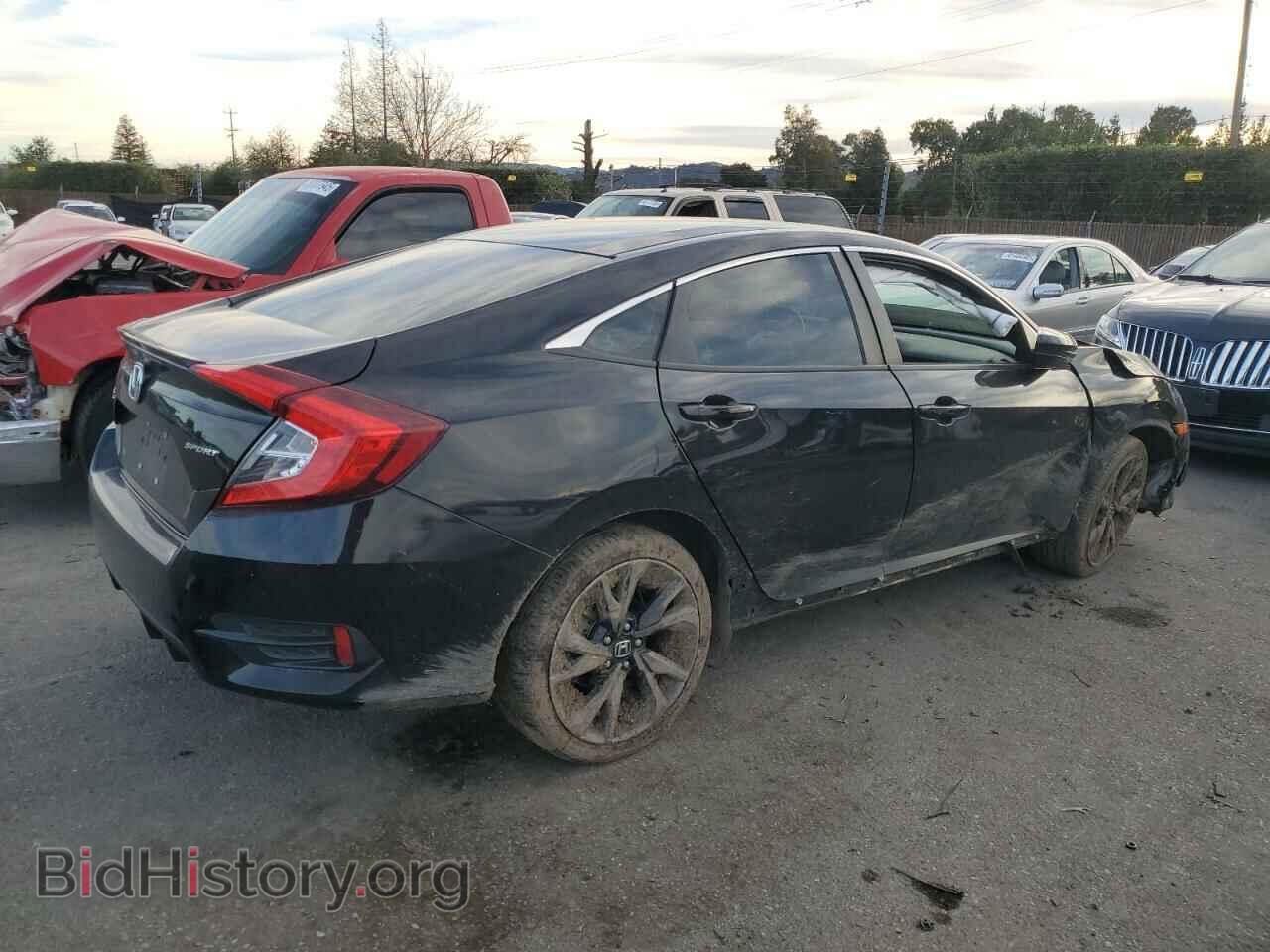 2021 HONDA CIVIC - VIN: 19XFC2F82ME203270 - Фото 3