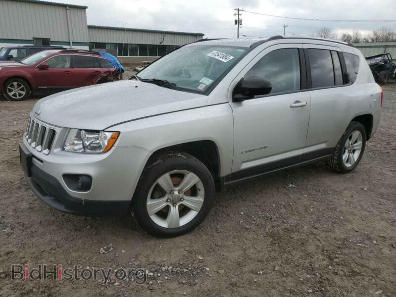 2012 Jeep COMPASS Latitude (VIN 1C4NJCEB1CD579169) — photo 1 of 13, Copart, damage: front end