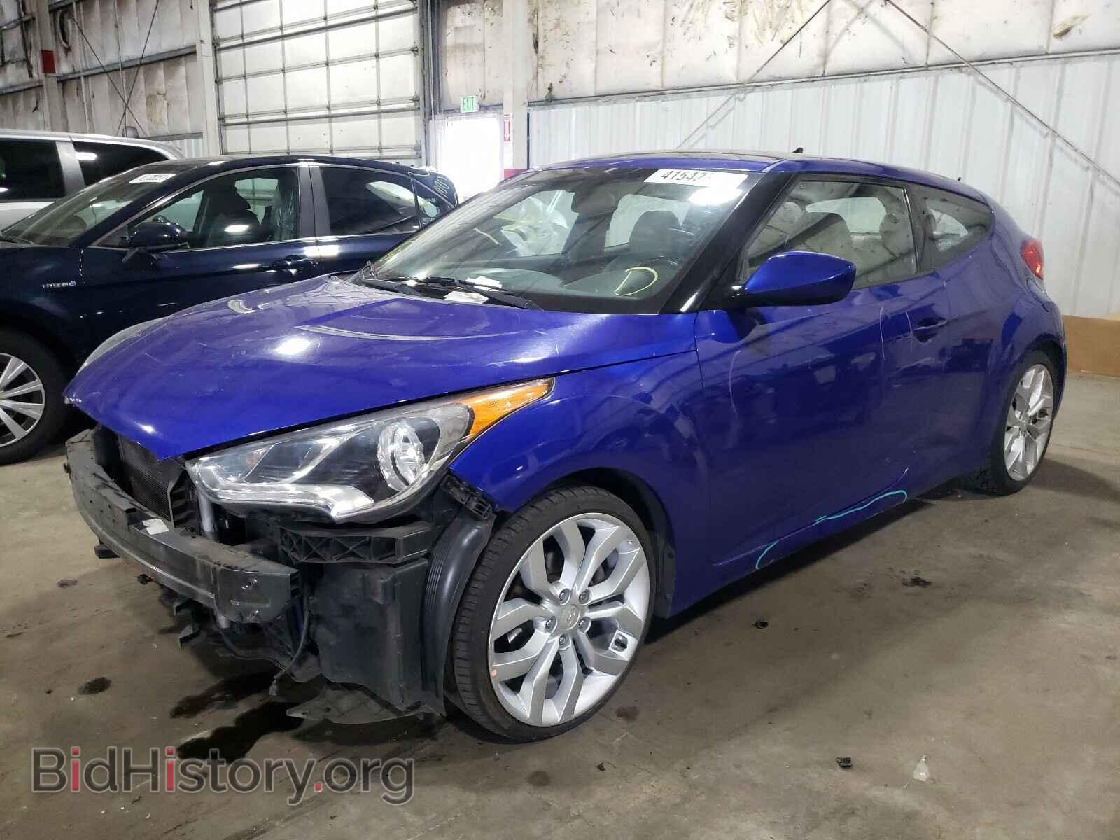 2012 HYUNDAI VELOSTER - VIN: KMHTC6AD9CU049957 - Фото 2