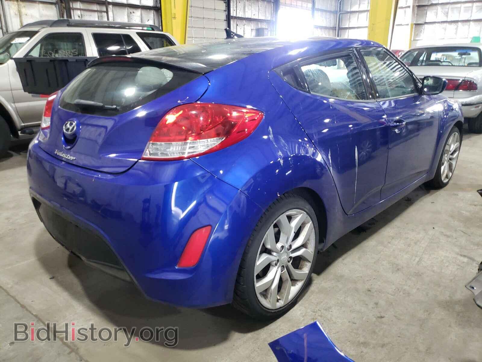 2012 HYUNDAI VELOSTER - VIN: KMHTC6AD9CU049957 - Фото 4