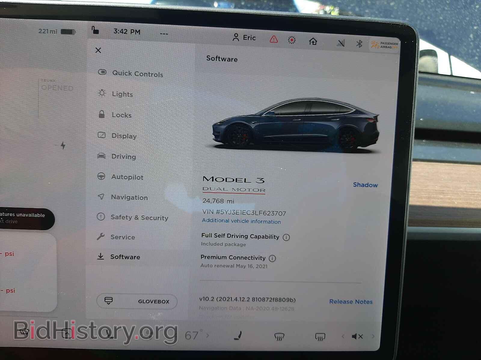 2020 TESLA MODEL 3 - VIN: 5YJ3E1EC3LF623707 - Photo 8