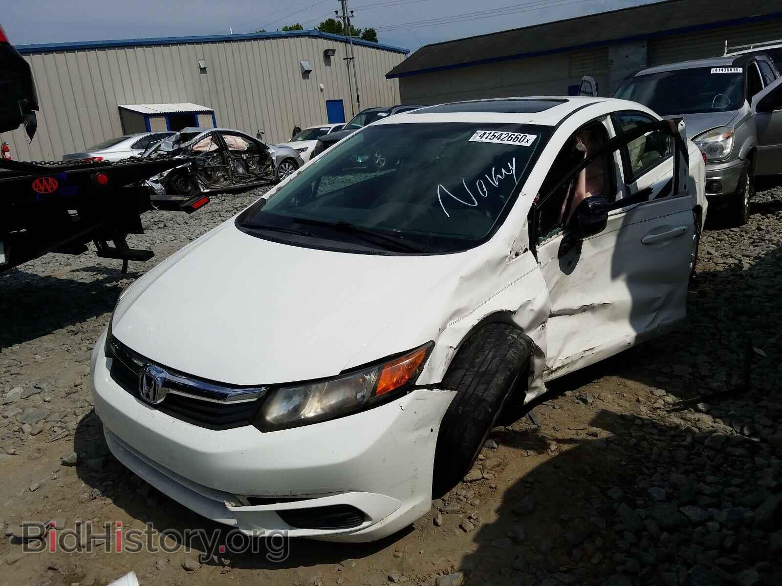 2012 HONDA CIVIC - VIN: 19XFB2F83CE016735 - Фото 2