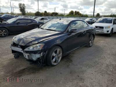 2011 Lexus IS IS 350, black — VIN JTHFE2C28B2506086, Copart