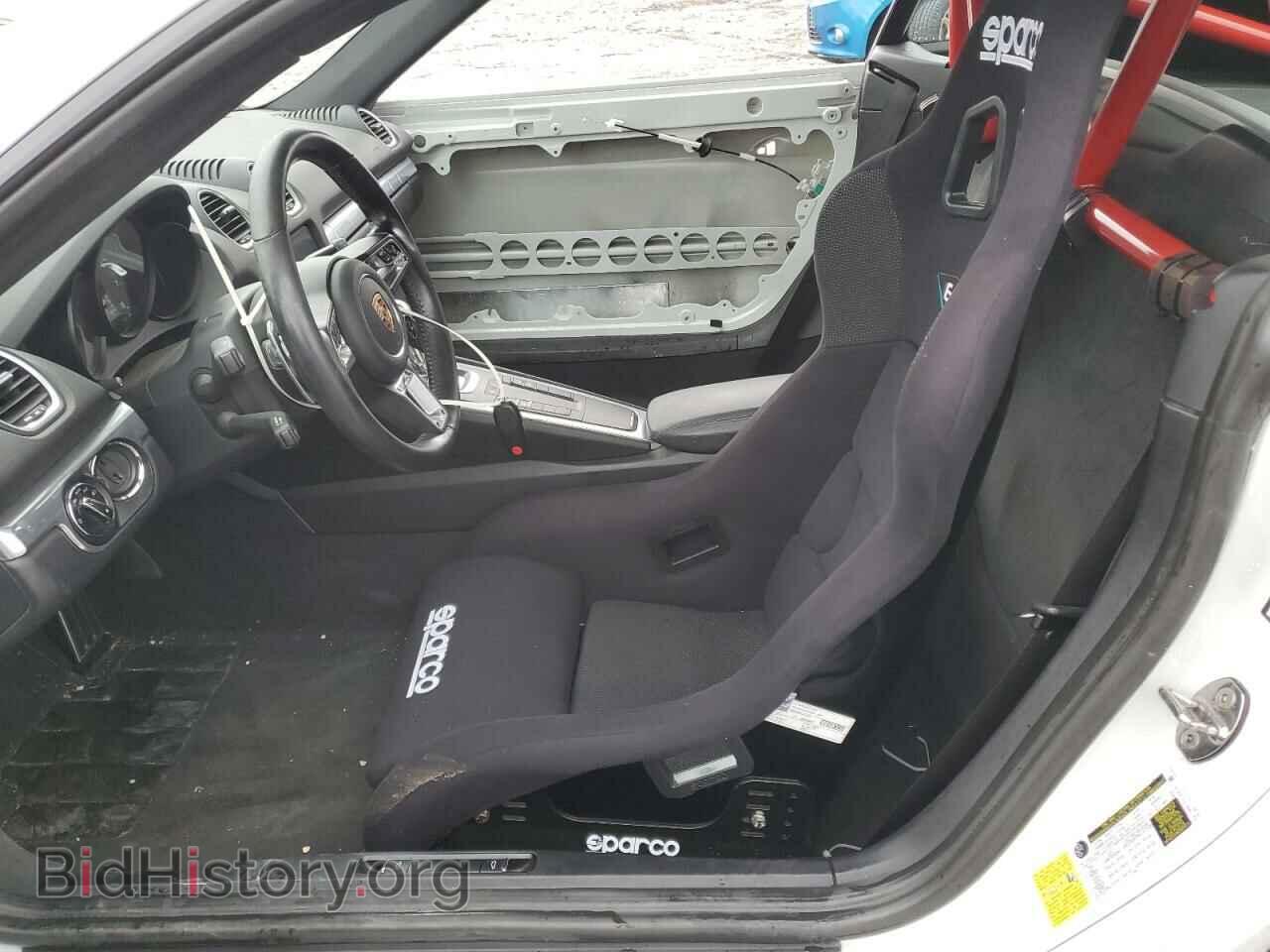 2017 PORSCHE CAYMAN - VIN: WP0AB2A83HS285663 - Фото 7