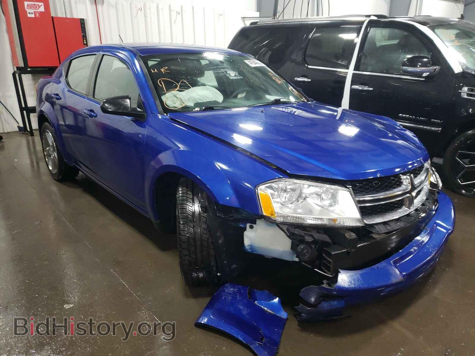 Фотография 1C3CDZAB2CN289898 - DODGE AVENGER 2012