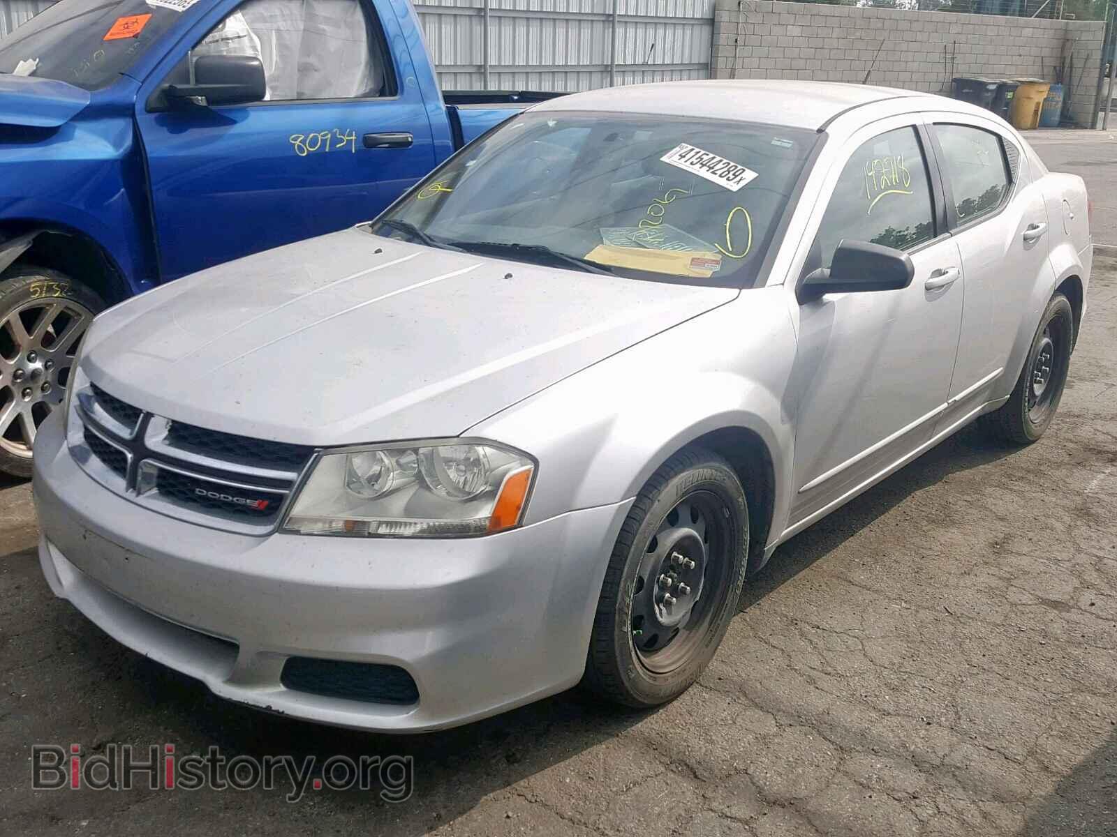2011 DODGE AVENGER - VIN: 1B3BD4FB8BN523089 - Фото 2