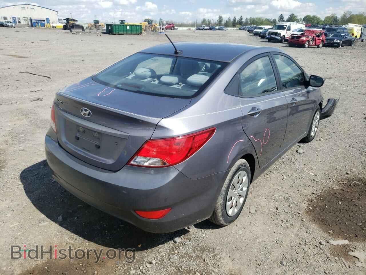 2015 HYUNDAI ACCENT - VIN: KMHCT4AE3FU849994 - Фото 4