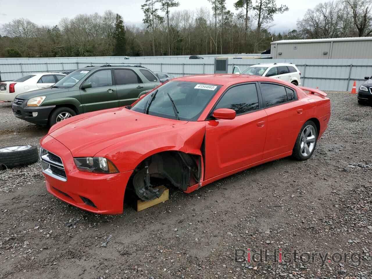 Photo 2C3CDXHG0DH716608 - DODGE CHARGER 2013