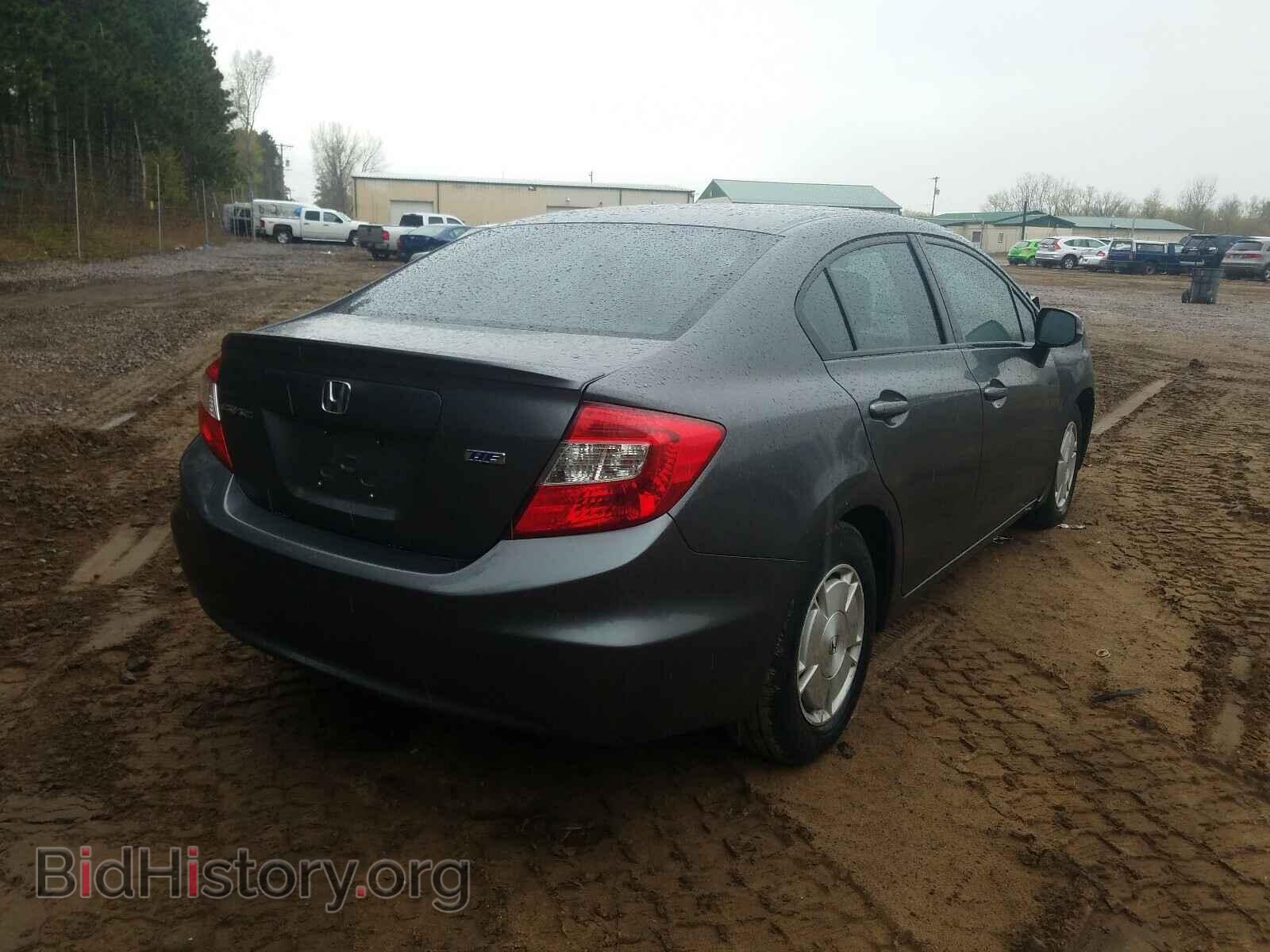2012 HONDA CIVIC - VIN: 2HGFB2F64CH553389 - Фото 4
