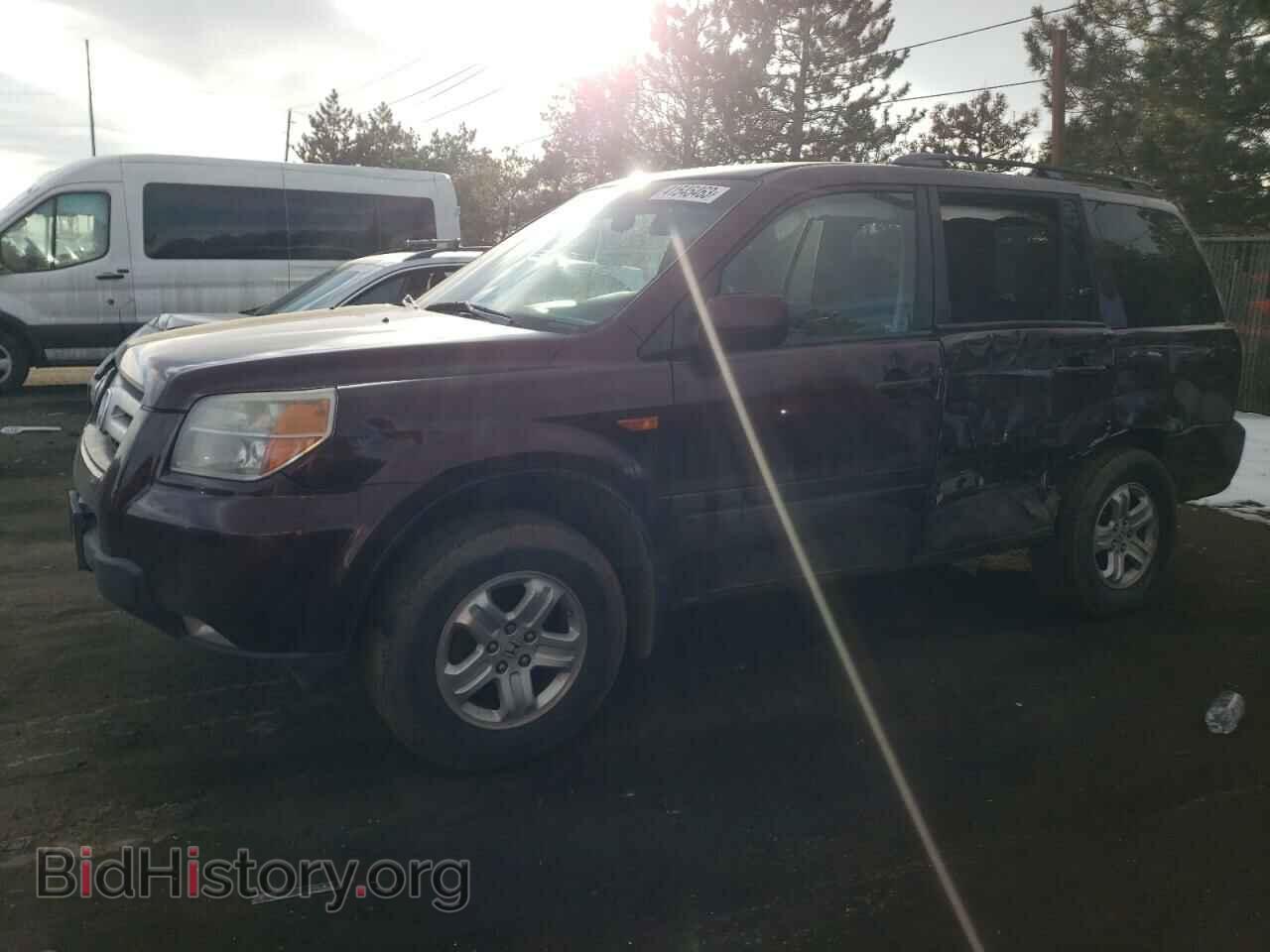 Photo 5FNYF18238B055326 - HONDA PILOT 2008