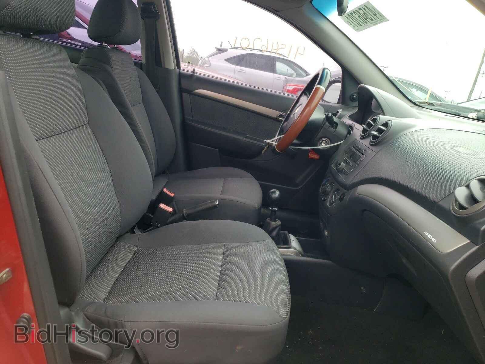 2007 CHEVROLET AVEO - VIN: KL1TD56637B059558 - Фото 5