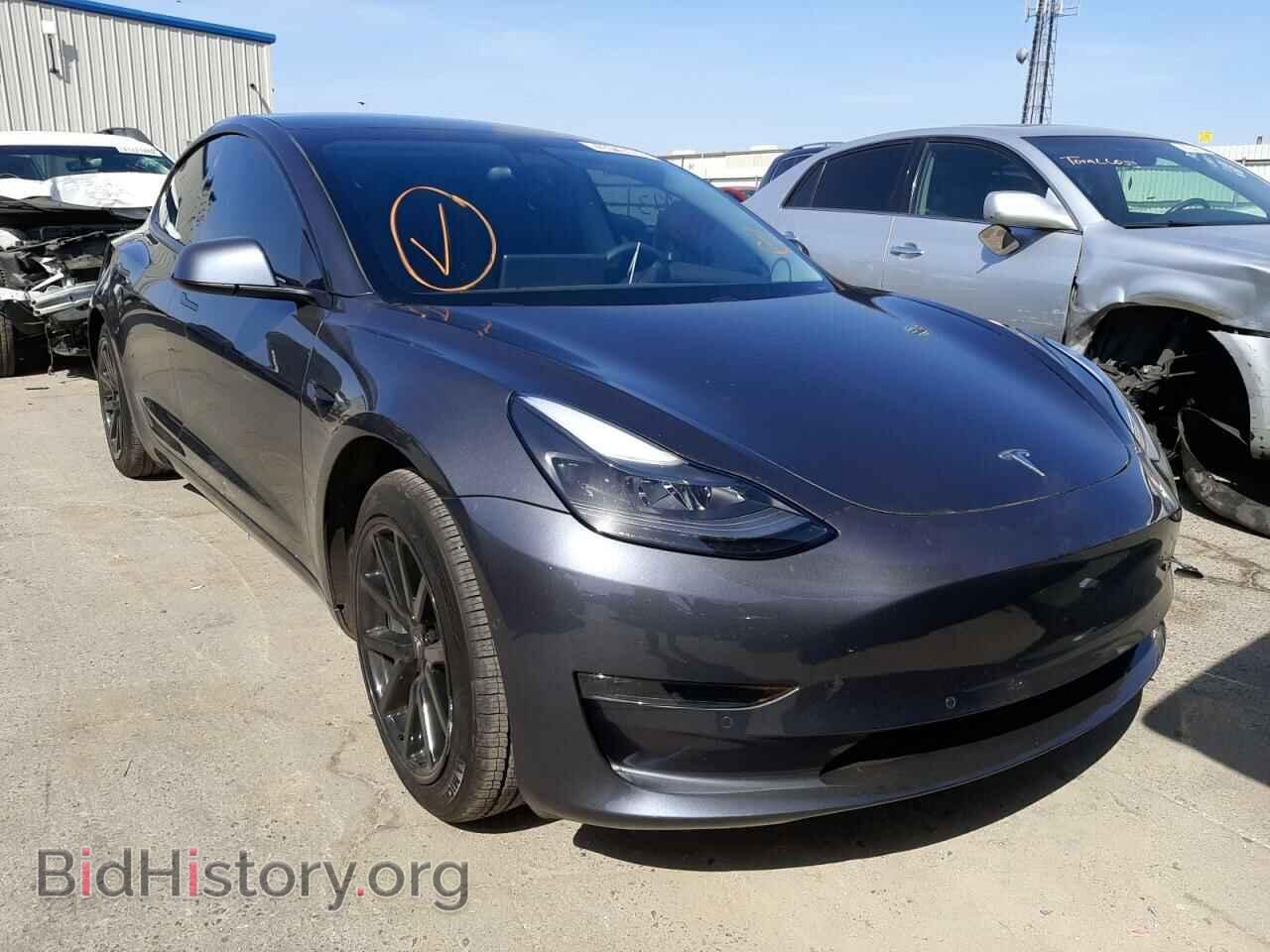 Photo 5YJ3E1EA6MF003336 - TESLA MODEL 3 2021