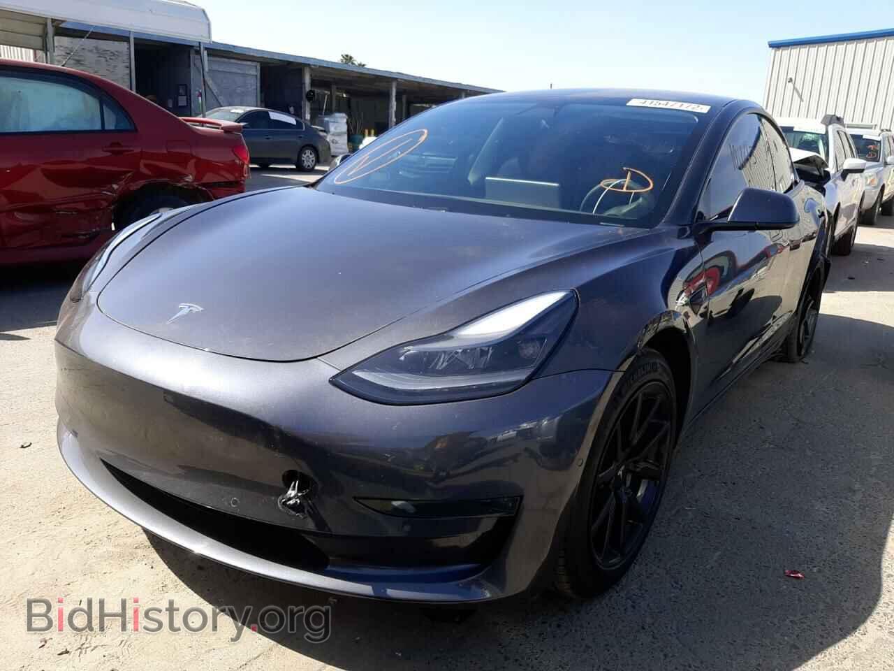 2021 TESLA MODEL 3 - VIN: 5YJ3E1EA6MF003336 - Фото 2