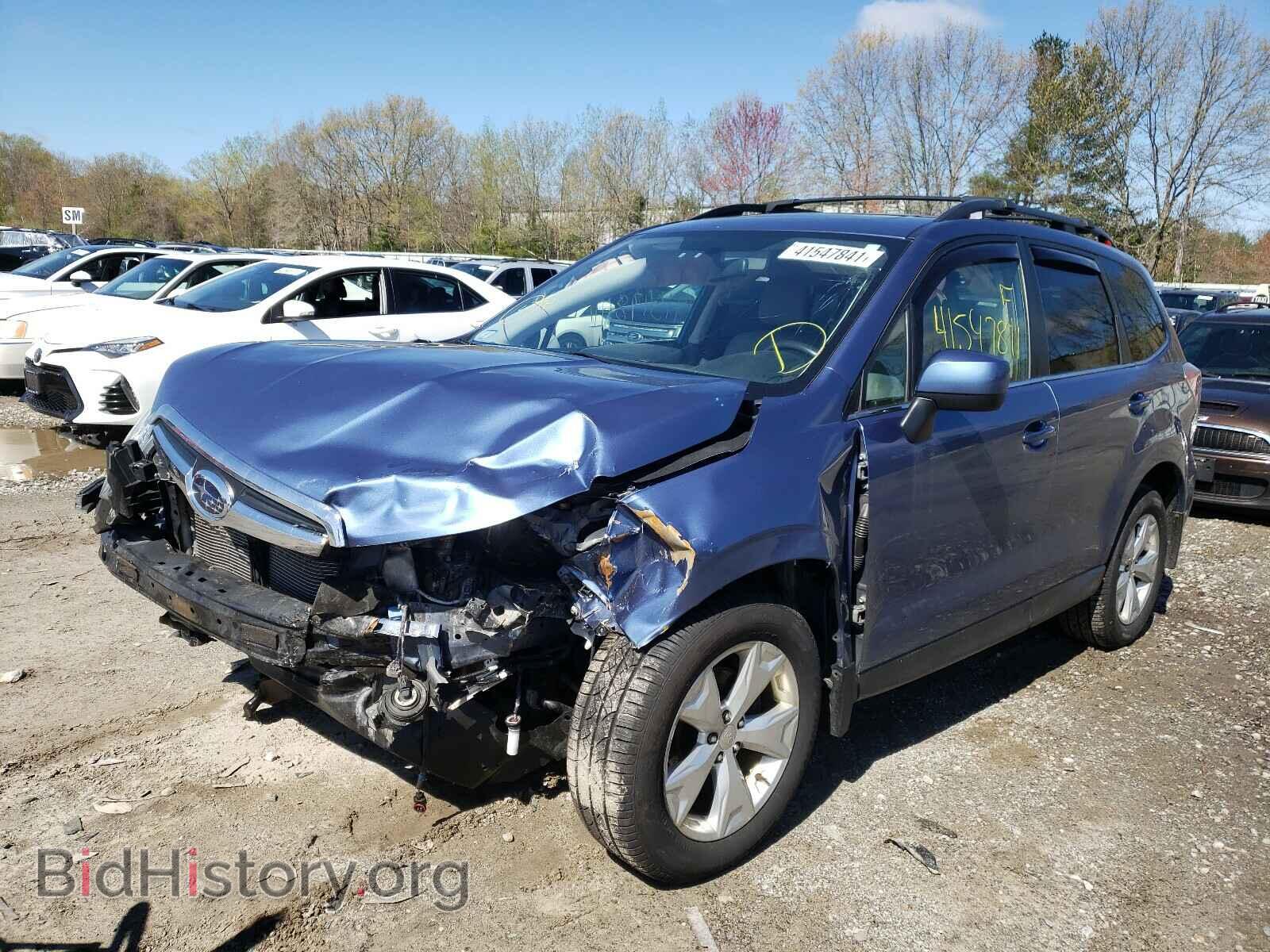 2016 SUBARU FORESTER - VIN: JF2SJAHC2GH416123 - Фото 2