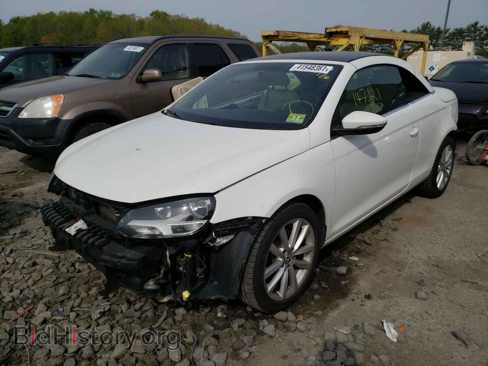 2014 VOLKSWAGEN EOS - VIN: WVWBW8AH4EV003259 - Фото 2