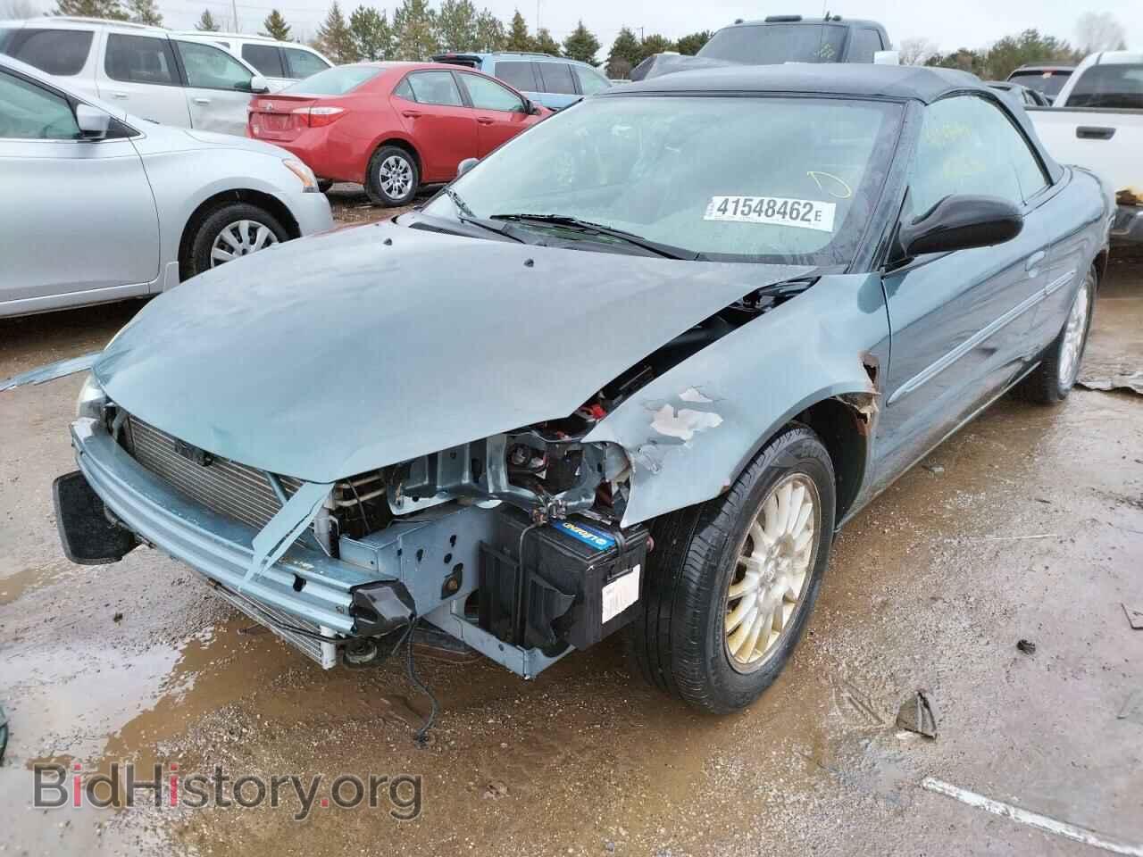 2006 CHRYSLER SEBRING - VIN: 1C3EL55RX6N187118 - Фото 2