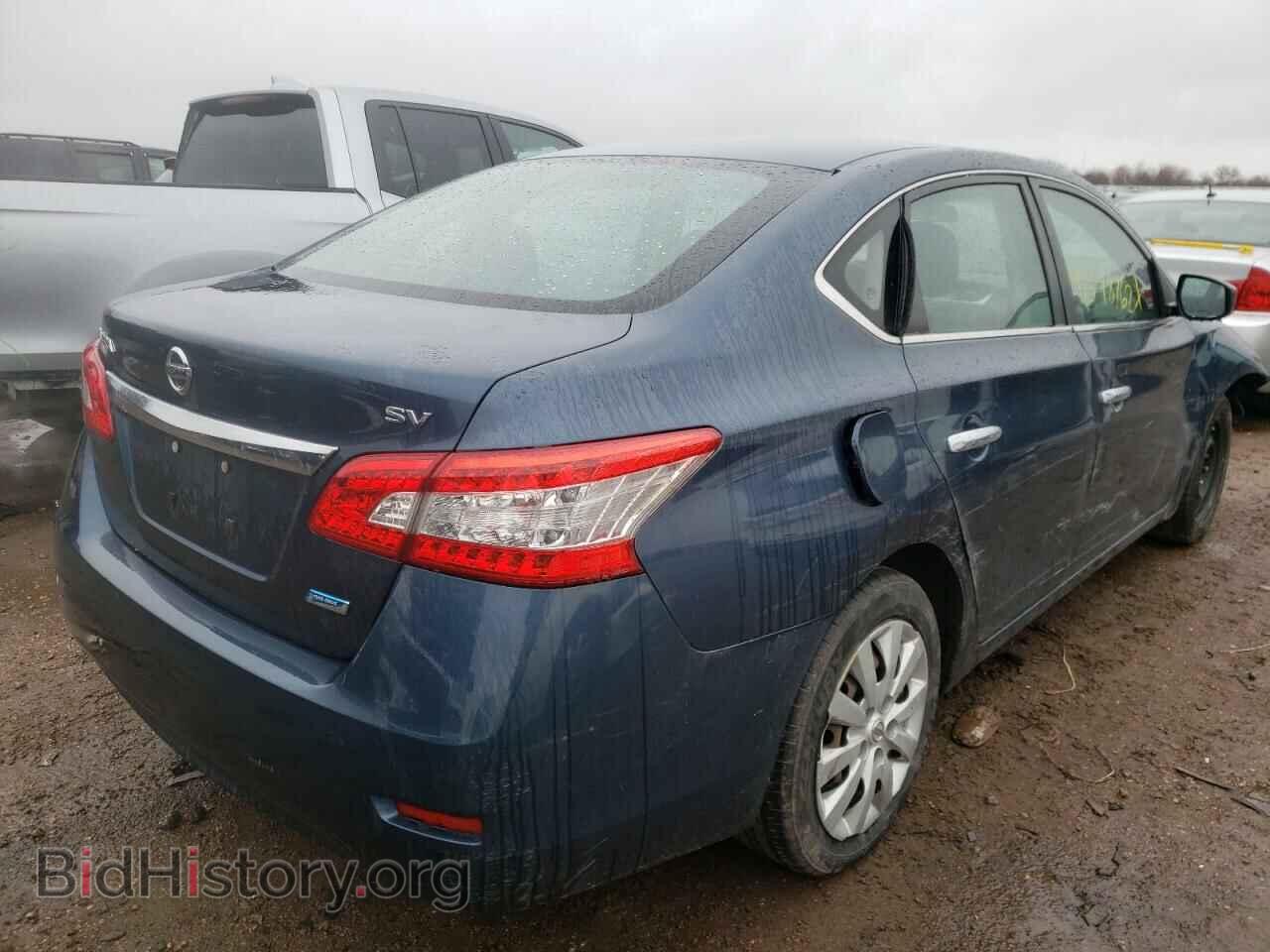 2013 NISSAN SENTRA - VIN: 1N4AB7AP7DN902758 - Фото 4