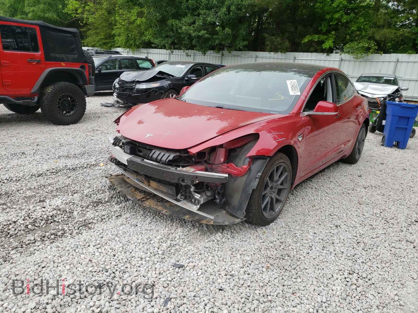 2020 TESLA MODEL 3 - VIN: 5YJ3E1EAXLF644407 - Фото 2
