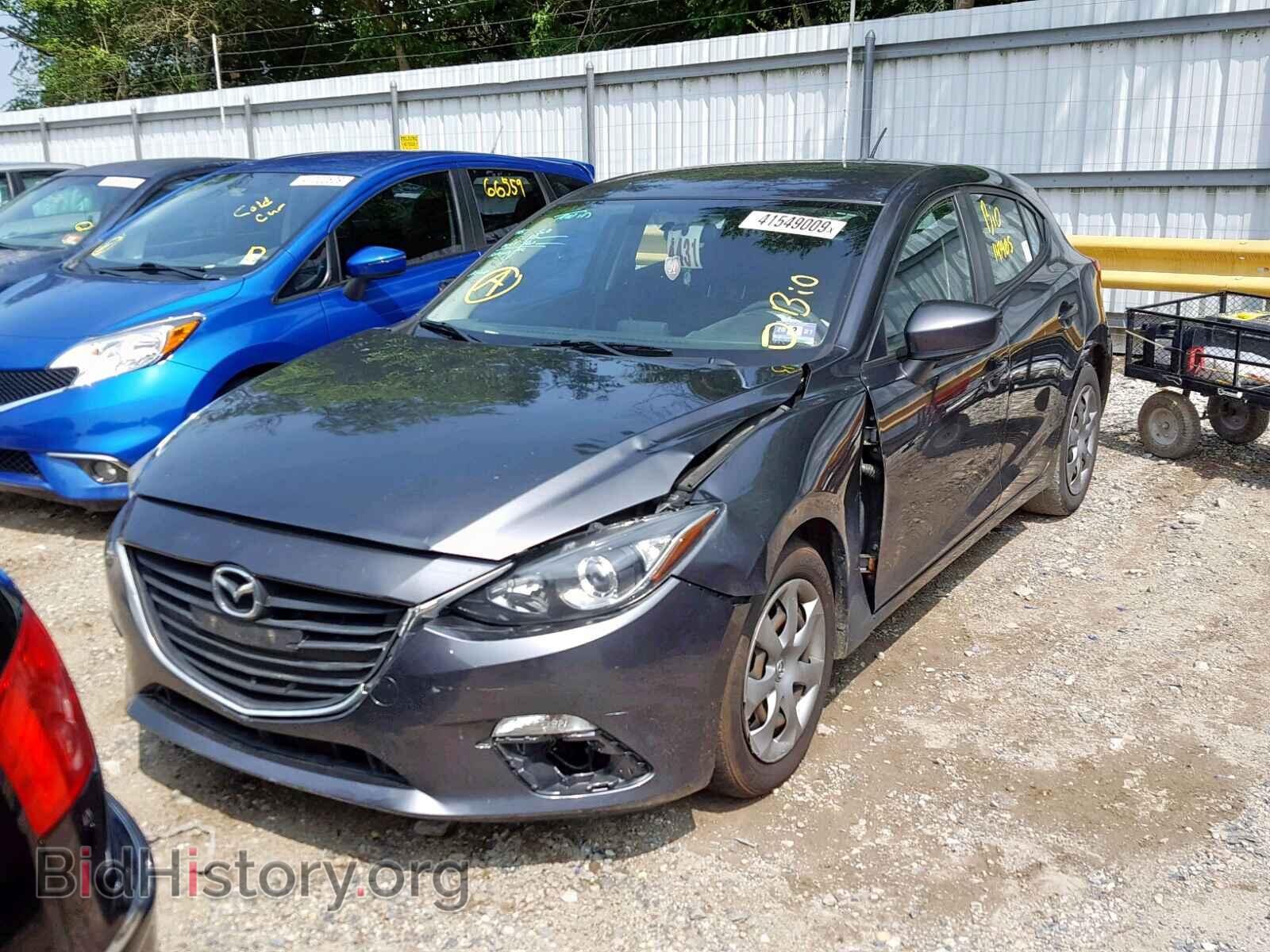 2014 MAZDA 3 - VIN: JM1BM1K78E1144846 - Фото 2
