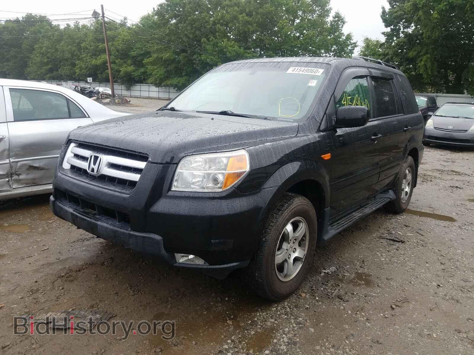 2008 HONDA PILOT - VIN: 5FNYF186X8B014579 - Фото 2