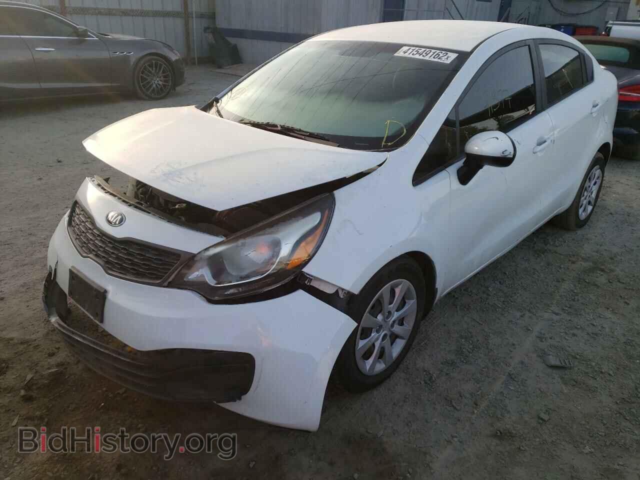 2014 KIA RIO - VIN: KNADM4A37E6340298 - Фото 2