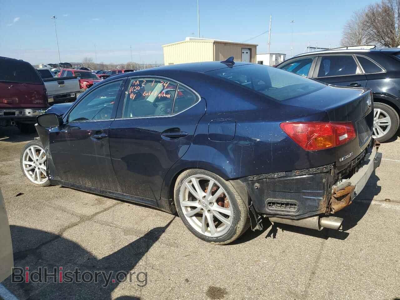 2007 LEXUS IS - VIN: JTHBE262375016316 - Фото 2