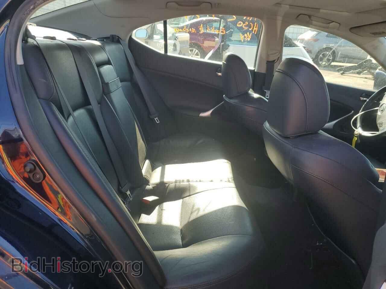 2007 LEXUS IS - VIN: JTHBE262375016316 - Фото 10