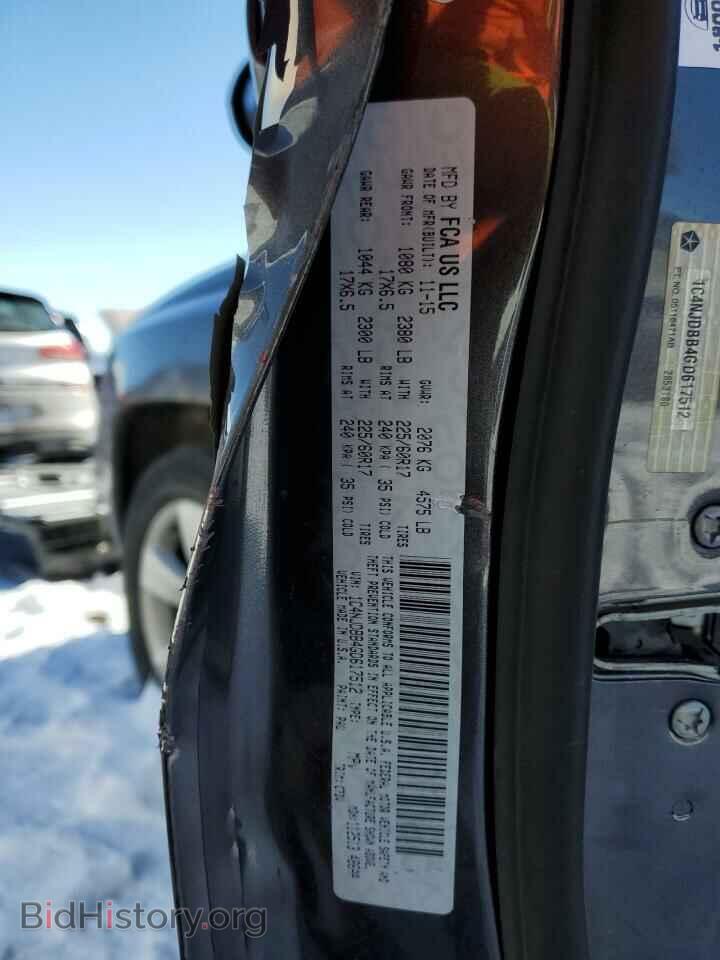 2016 JEEP COMPASS - VIN: 1C4NJDBB4GD617512 - Фото 13
