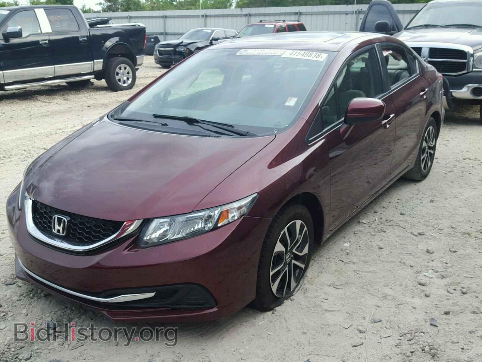 2014 HONDA CIVIC - VIN: 19XFB2F86EE003075 - Фото 2
