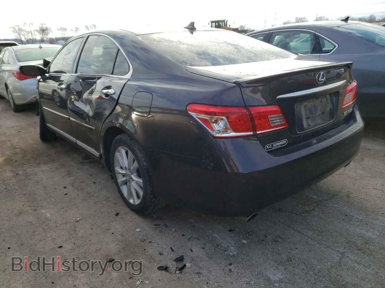 2012 LEXUS ES350 - VIN: JTHBK1EG8C2499975 - Фото 2