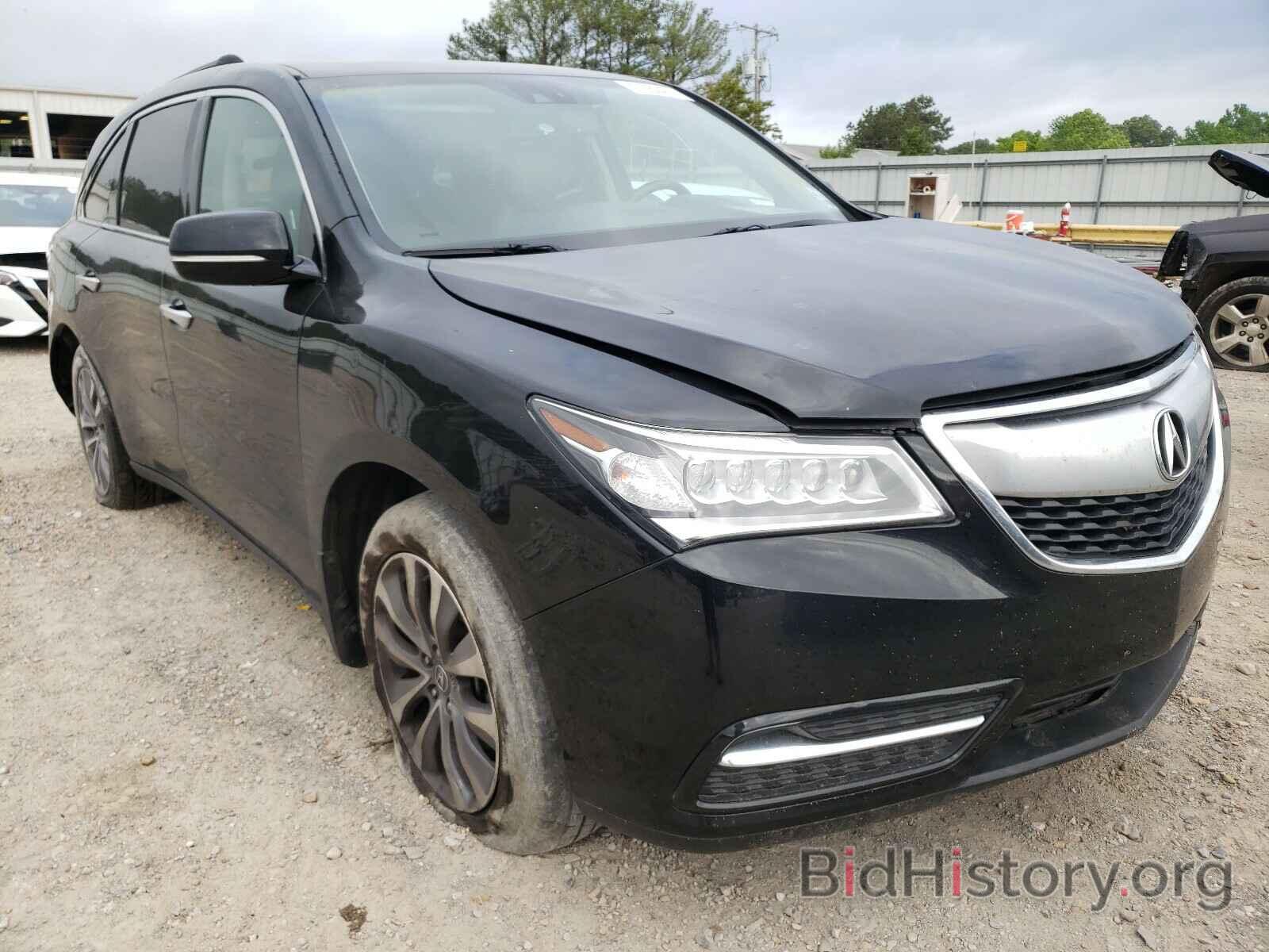 Фотография 5FRYD3H4XEB009652 - ACURA MDX 2014