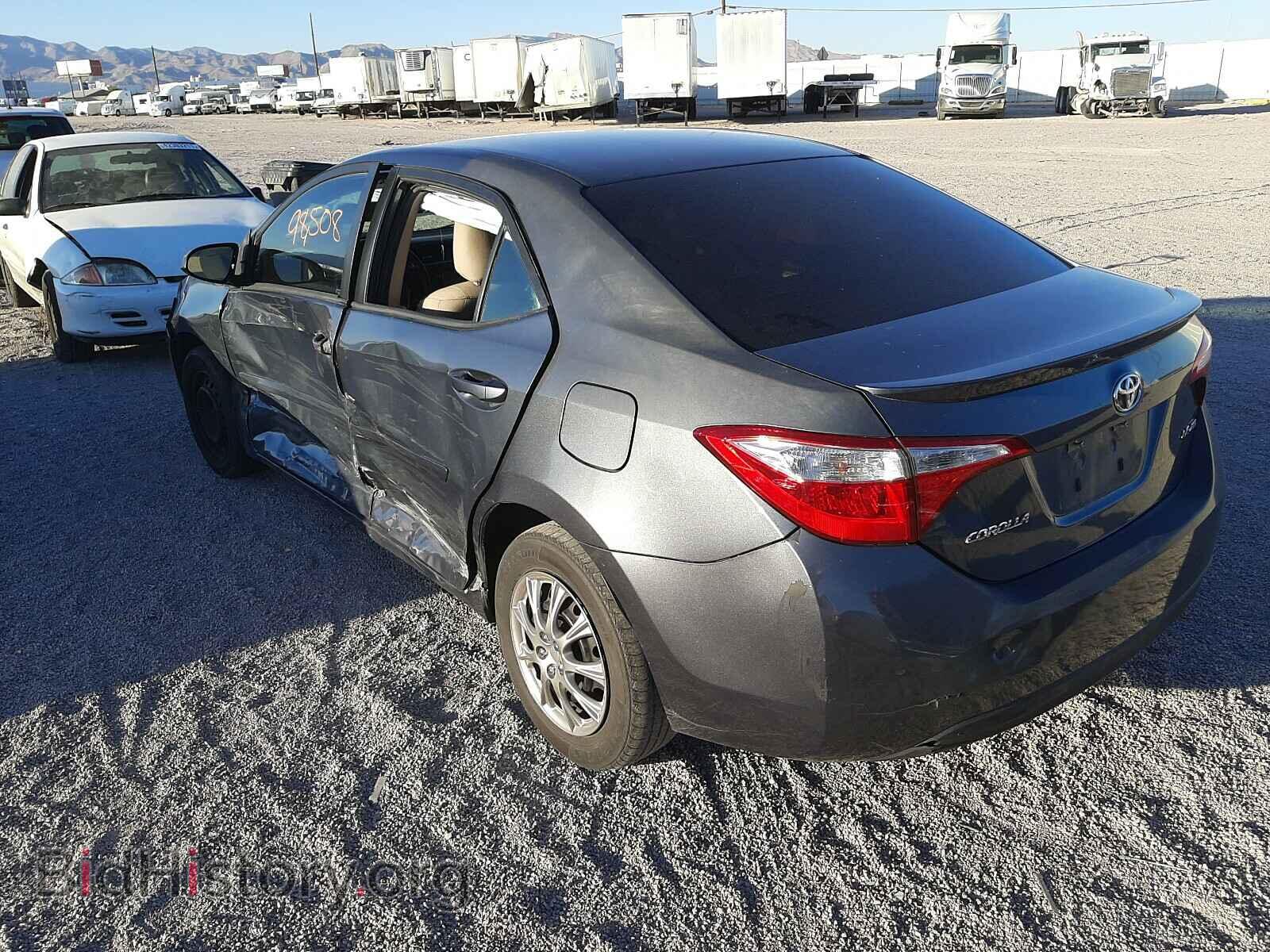 2014 TOYOTA COROLLA - VIN: 5YFBPRHE4EP153437 - Фото 3