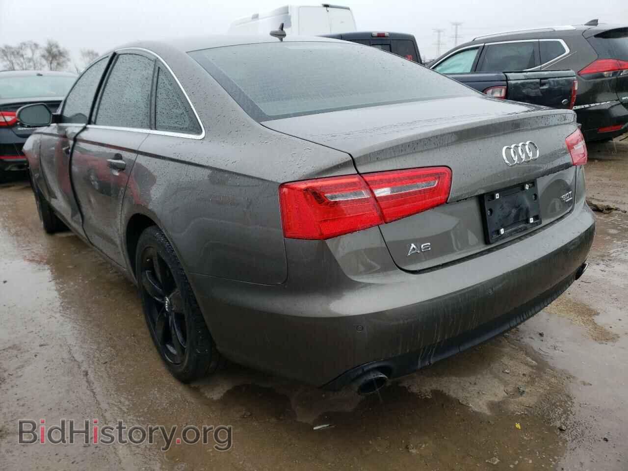 2012 AUDI A6 - VIN: WAUGGAFC4CN072762 - Фото 2