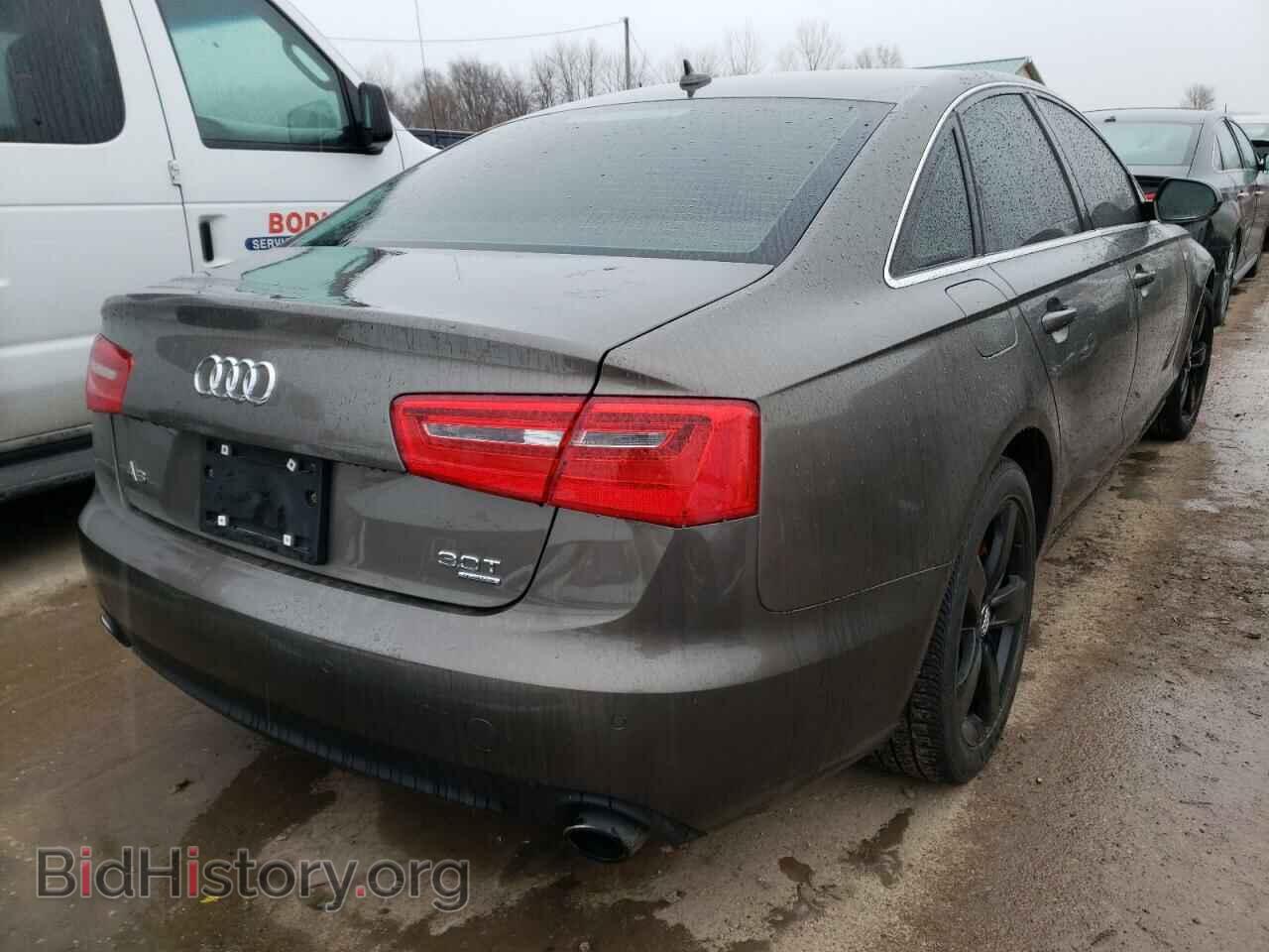 2012 AUDI A6 - VIN: WAUGGAFC4CN072762 - Фото 3