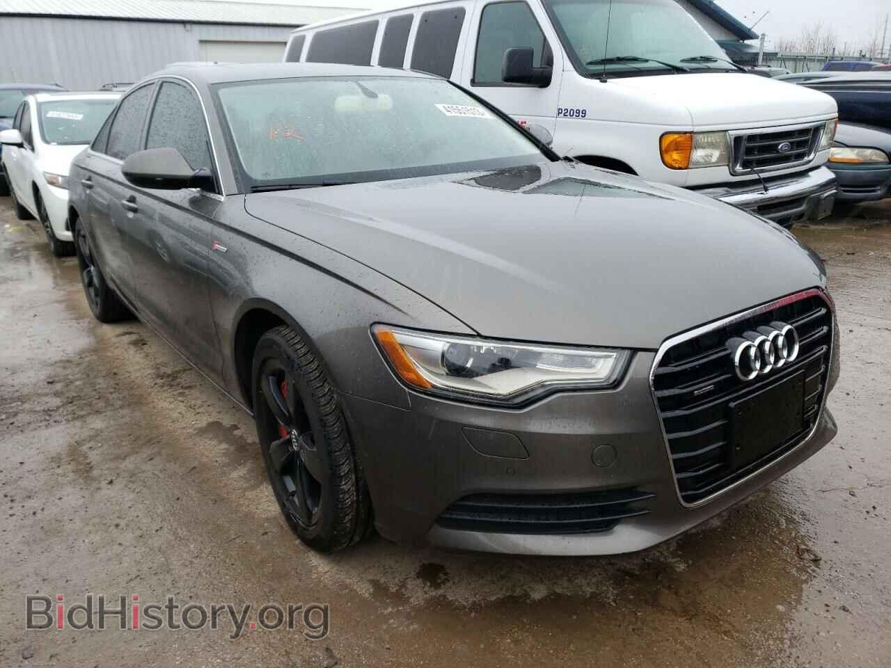 2012 AUDI A6 - VIN: WAUGGAFC4CN072762 - Фото 4