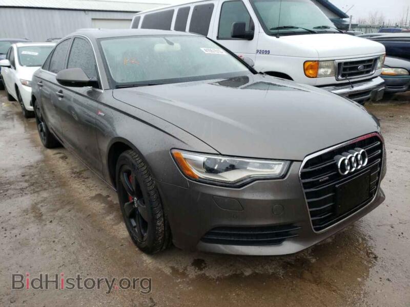 2012 Audi A6 (VIN WAUGGAFC4CN072762) — photo 4 of 12