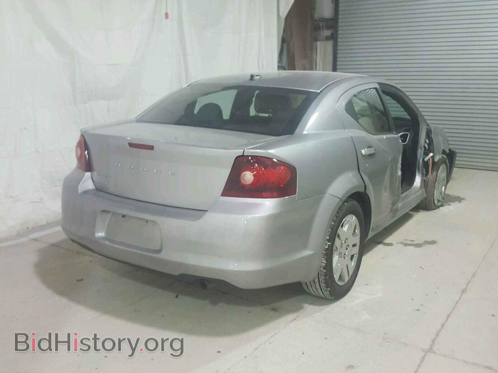2014 DODGE AVENGER - VIN: 1C3CDZAB1EN215293 - Фото 4