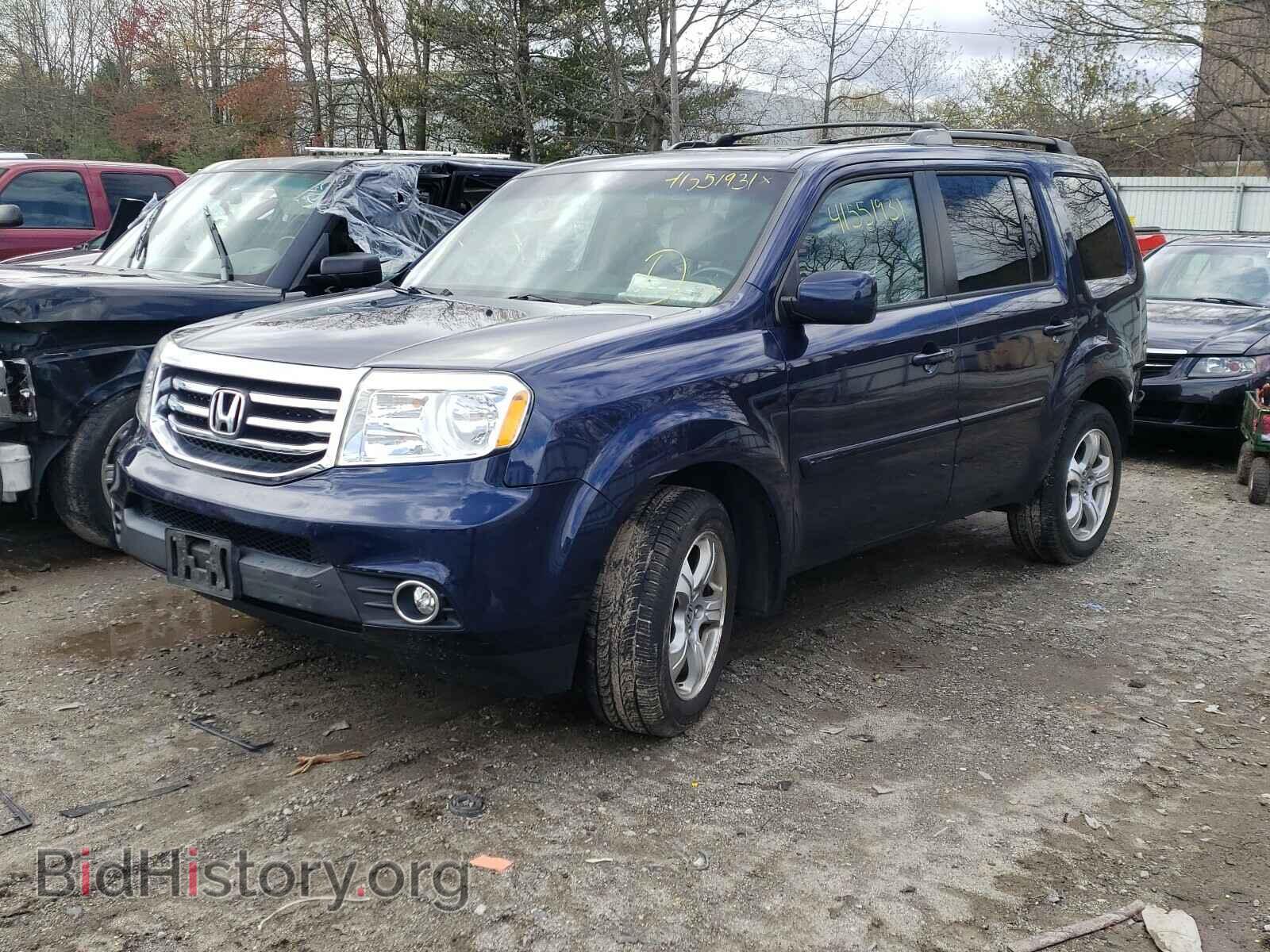 2014 HONDA PILOT - VIN: 5FNYF4H5XEB020872 - Фото 2