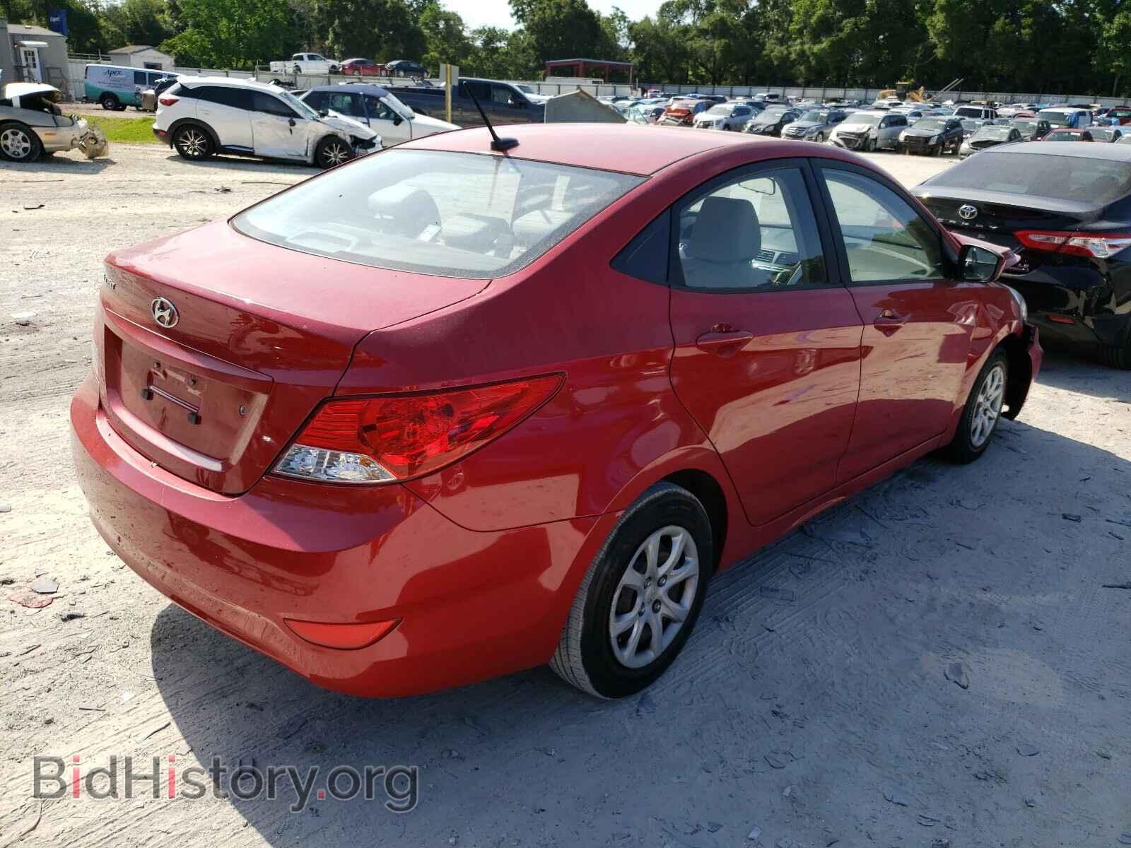 2012 HYUNDAI ACCENT - VIN: KMHCT4AE0CU248389 - Фото 4