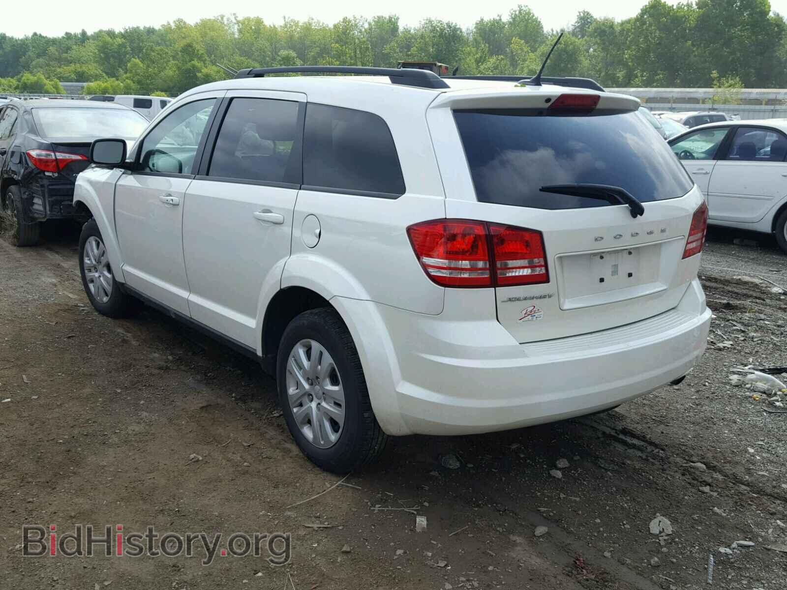 2017 DODGE JOURNEY SE - VIN: 3C4PDCAB9HT626875 - Фото 3