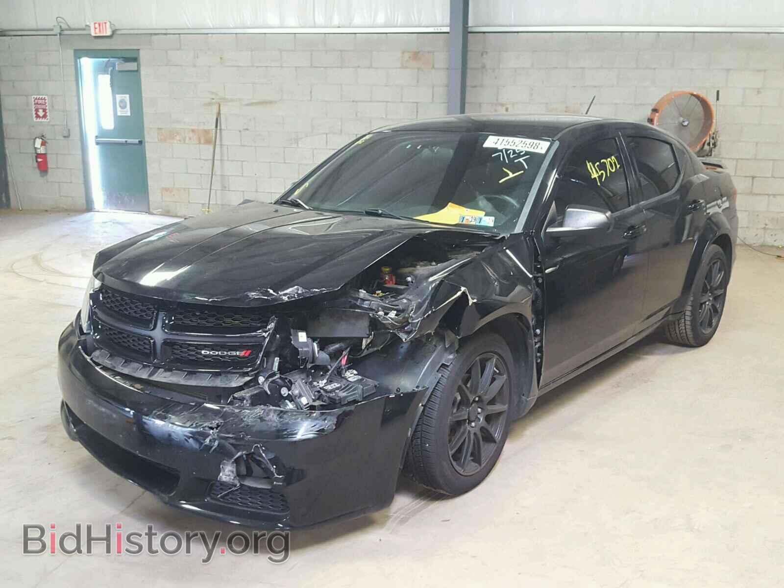 2014 DODGE AVENGER - VIN: 1C3CDZAB5EN145961 - Фото 2